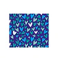 Alfombra Corazones Azules 140 X 160 - Miniatura 1