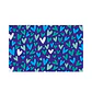 Alfombra Corazones Azules 140 X 220 - Miniatura 1