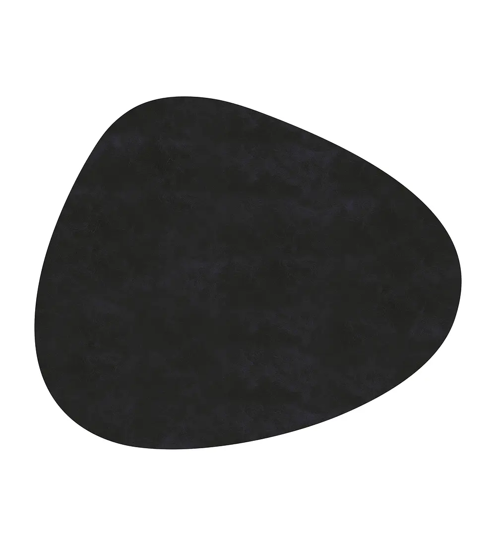 Set 6 Individuales Vegan Leather Negro Stone 