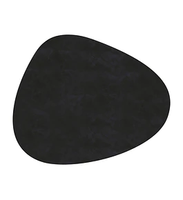 Set 6 Individuales Vegan Leather Negro Stone 