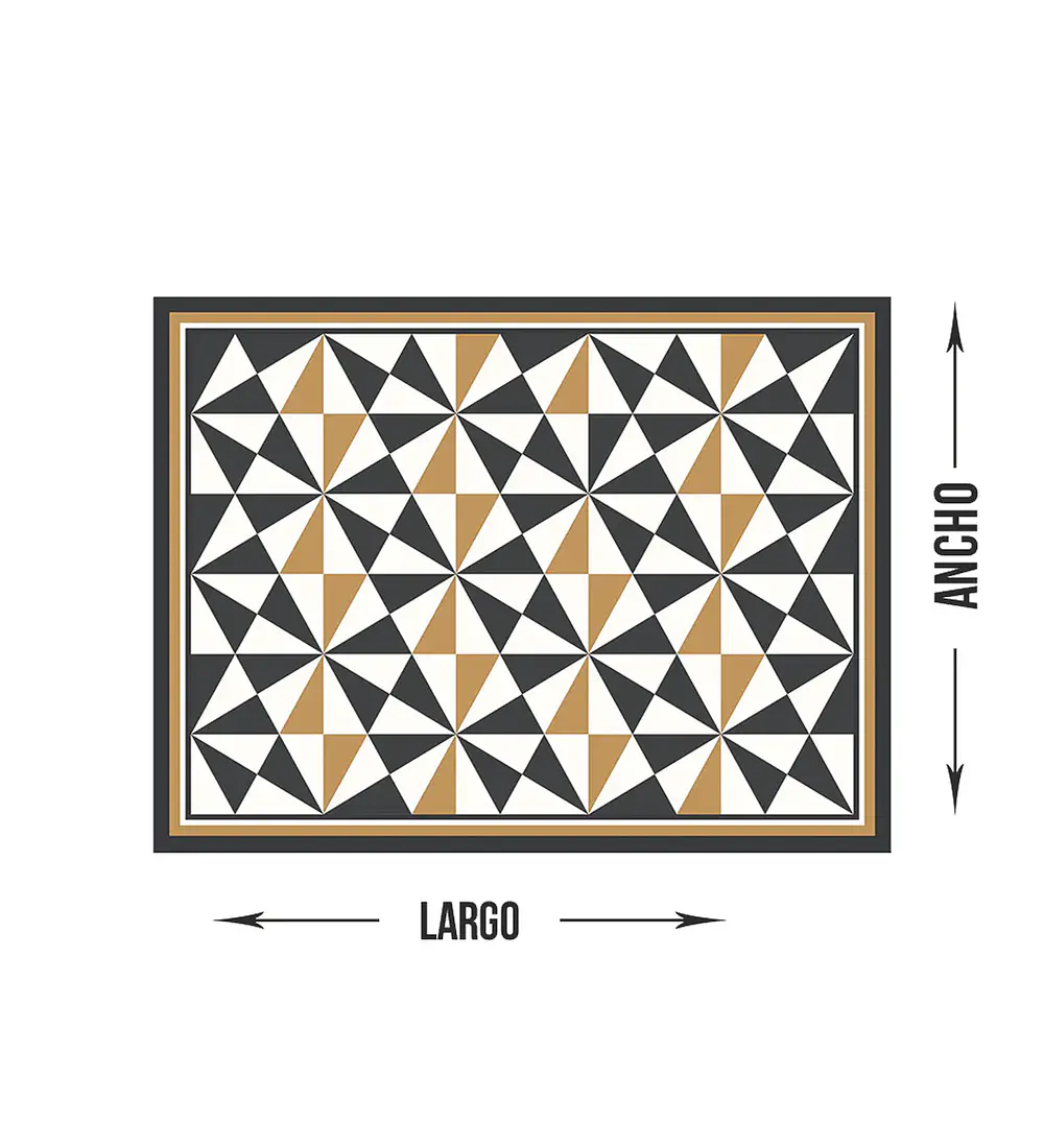 Pirámide 110 x 450 cm Personalizada