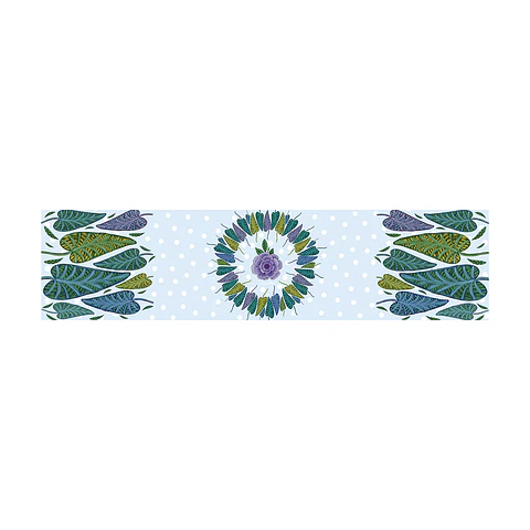 Centro de mesa hojas 150X35CM
