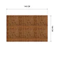 Cubre Mesa Rectangular Caramelo 140x180 cm — Incluye 6 Posavasos de Regalo - Miniatura 6