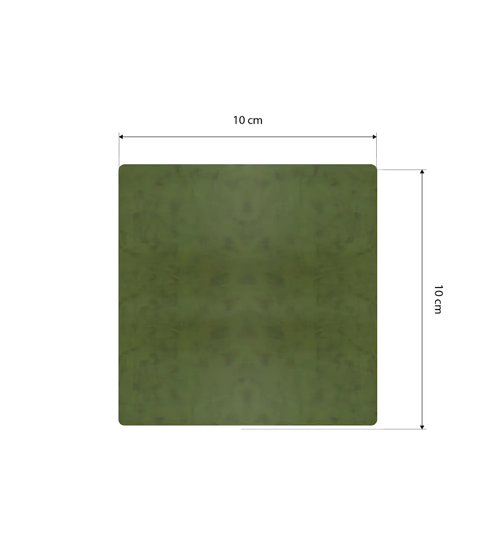 Cubre Mesa Rectangular Verde 140x200 cm — Incluye 6 Posavasos de Regalo