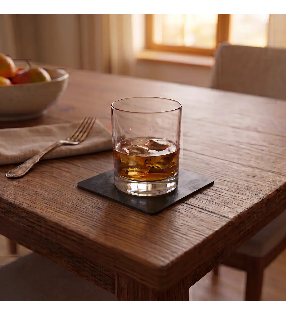 Cubre Mesa Rectangular Negro 140x200 cm — Incluye 6 Posavasos de Regalo