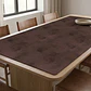 Cubre Mesa Rectangular Café 140x200 cm — Incluye 6 Posavasos de Regalo - Miniatura 1