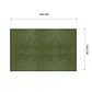 Cubre Mesa Rectangular Verde 140x220 cm — Incluye 6 Posavasos de Regalo - Miniatura 6