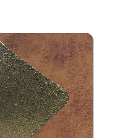 Cubre Mesa Rectangular Caramelo 140x220 cm — Incluye 6 Posavasos de Regalo