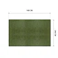 Cubre Mesa Rectangular Verde 140x240 cm — Incluye 6 Posavasos de Regalo - Miniatura 6