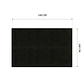 Cubre Mesa Rectangular Negro 140x240 cm — Incluye 6 Posavasos de Regalo - Miniatura 6
