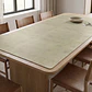 Cubre Mesa Rectangular Beige 140x240 cm — Incluye 6 Posavasos de Regalo - Miniatura 1