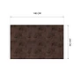 Cubre Mesa Rectangular Café 140x240 cm — Incluye 6 Posavasos de Regalo - Miniatura 6