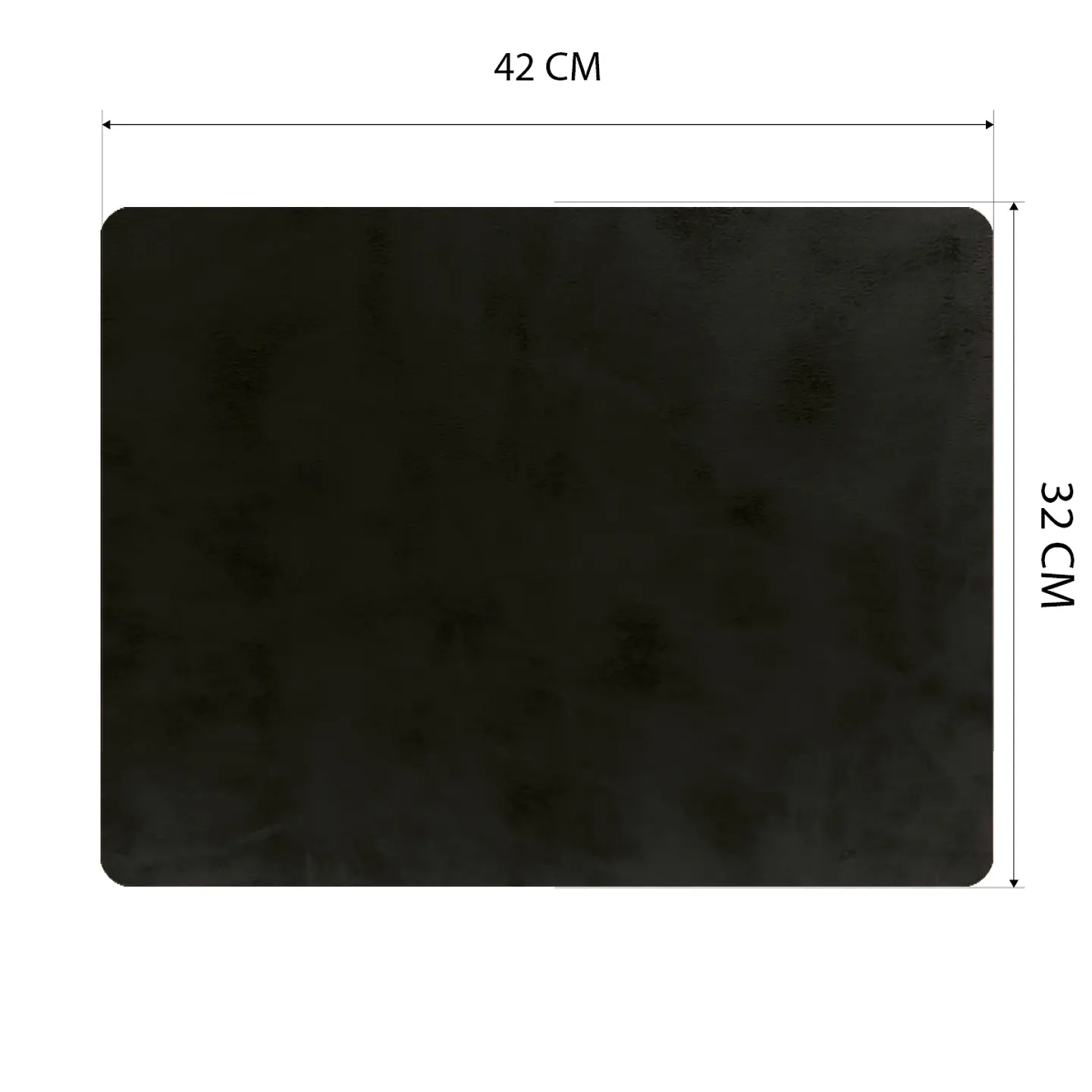 Cubre Mesa Redondo Negro 90 cm — Incluye 2 Individuales y 6 Posavasos de Regalo 6