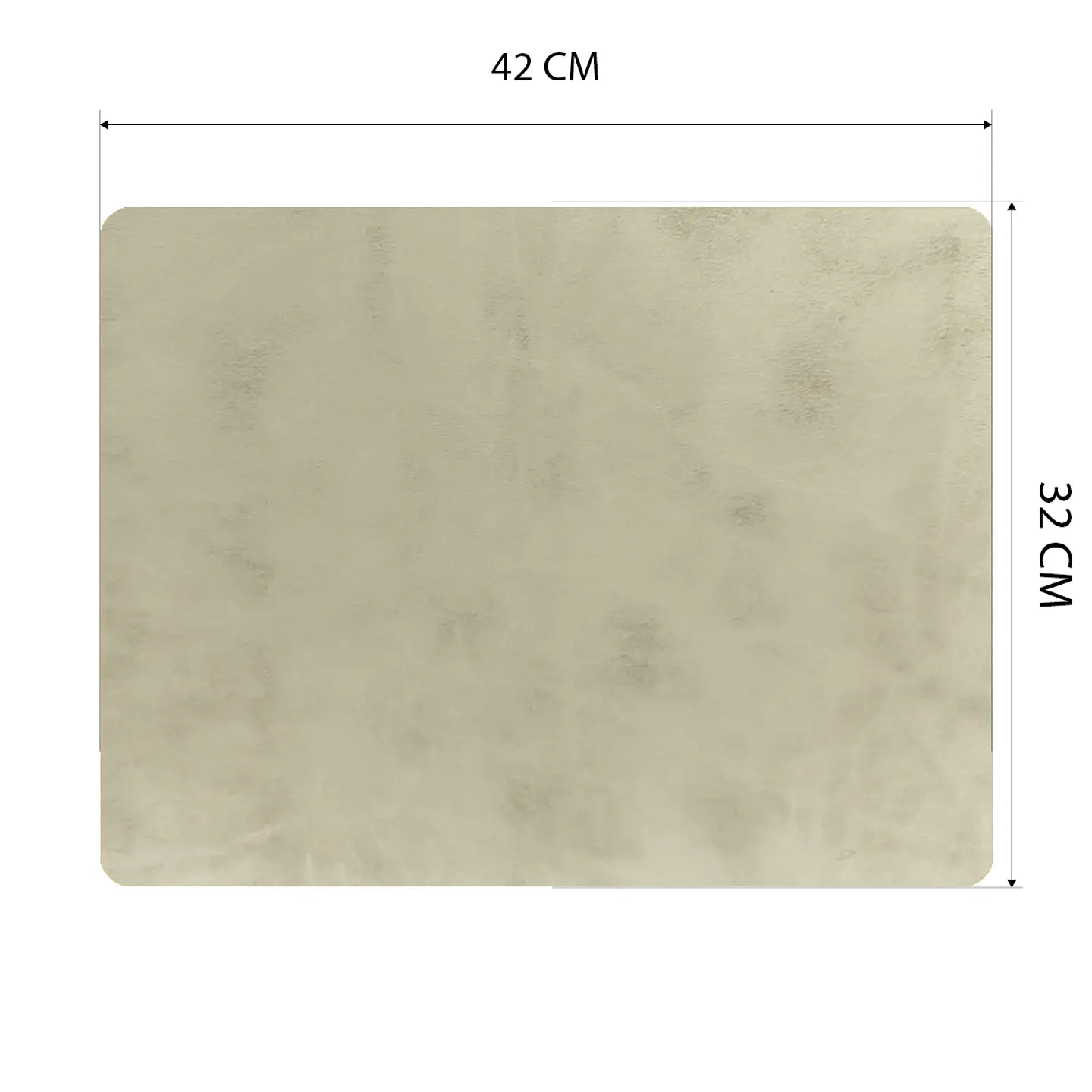 Cubre Mesa Redondo Beige 90 cm — Incluye 2 Individuales y 6 Posavasos de Regalo 6