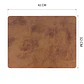 Cubre Mesa Redondo Caramelo 90 cm — Incluye 2 Individuales y 6 Posavasos de Regalo - Miniatura 7