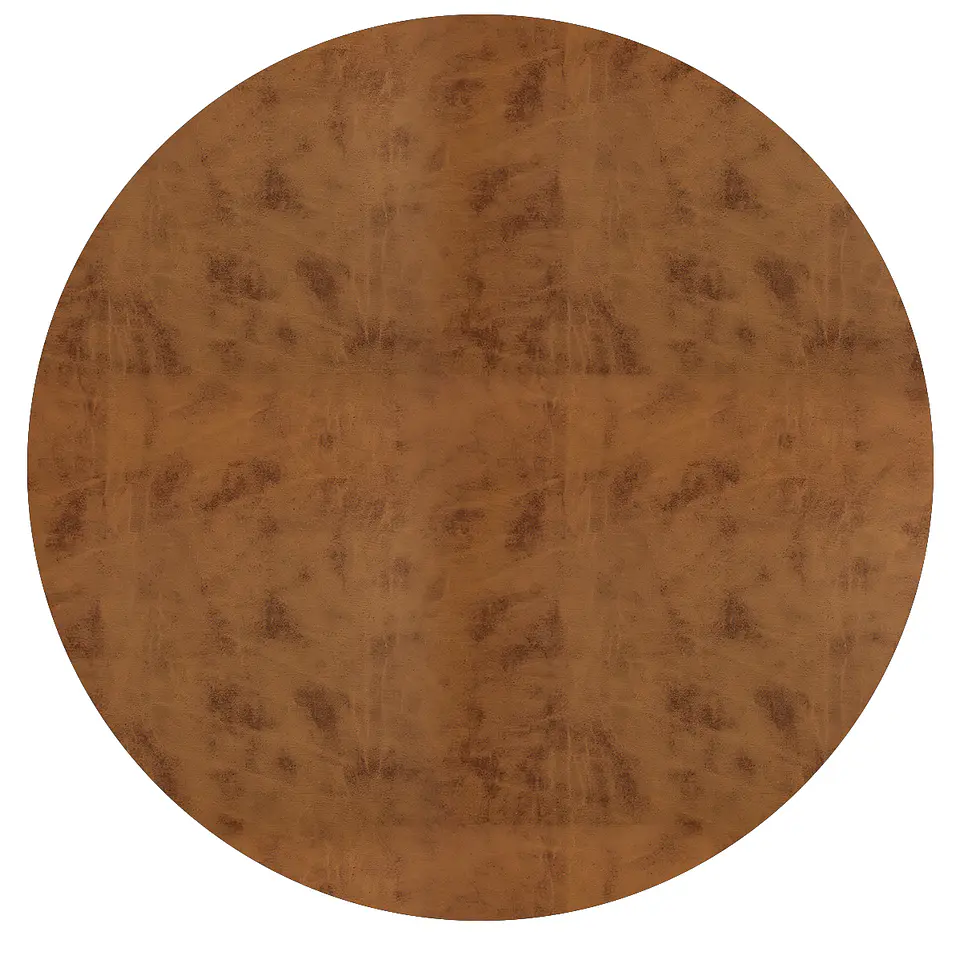 Cubre Mesa Redondo Caramelo 90 cm — Incluye 2 Individuales y 6 Posavasos de Regalo 9