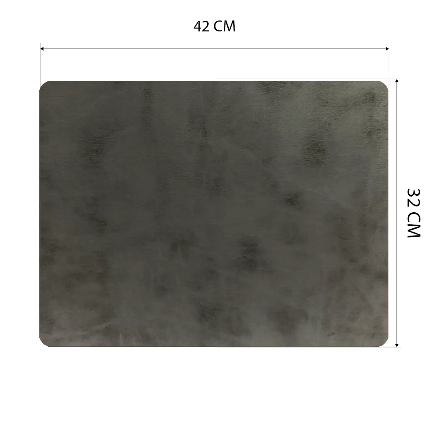 Cubre Mesa Cuadrado Gris 90x90 cm — Incluye 2 Individuales y 6 Posavasos de Regalo 5