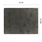 Cubre Mesa Cuadrado Gris 90x90 cm — Incluye 2 Individuales y 6 Posavasos de Regalo - Miniatura 5