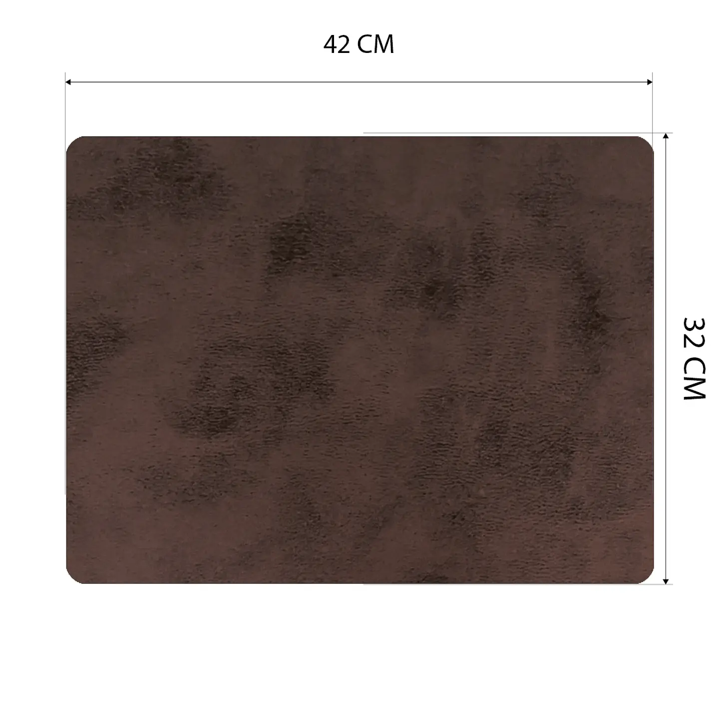 Cubre Mesa Redondo Café 90 cm — Incluye 2 Individuales y 6 Posavasos de Regalo 8