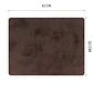Cubre Mesa Cuadrado Café 90x90 cm — Incluye 2 Individuales y 6 Posavasos de Regalo - Miniatura 9