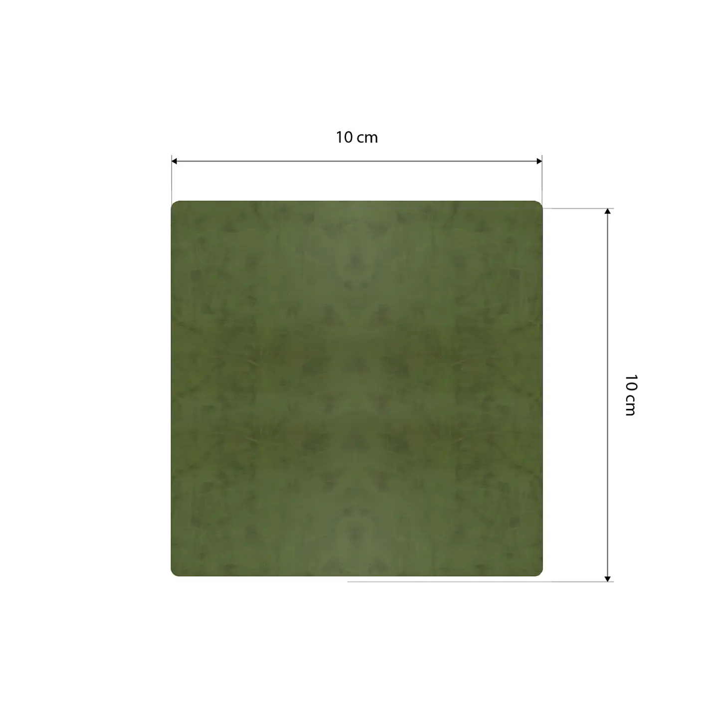 Cubre Mesa Redondo Verde 100 cm — Incluye Camino de Mesa y 6 Posavasos de Regalo 7