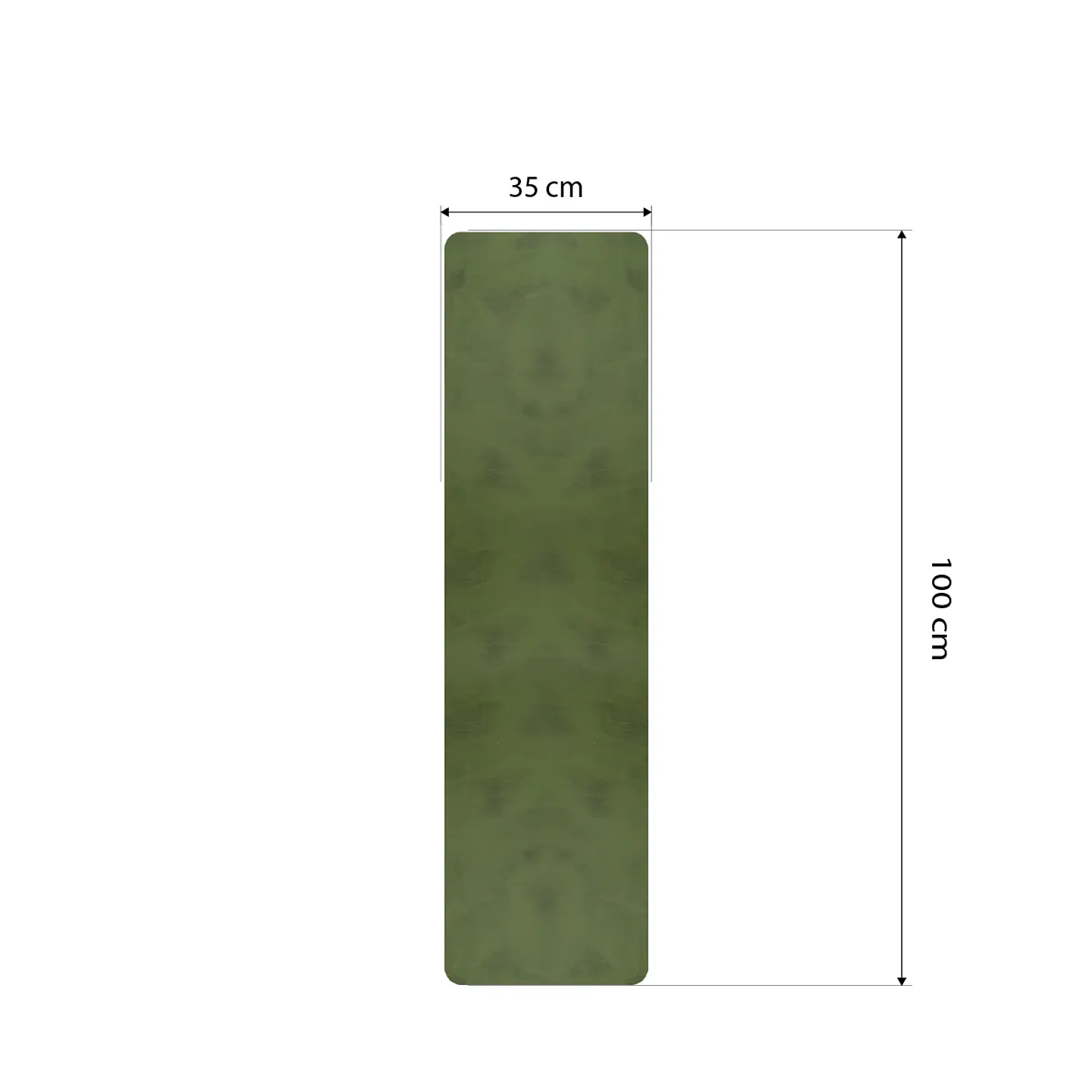 Cubre Mesa Cuadrado Verde 100x100 cm — Incluye Camino de Mesa y 6 Posavasos de Regalo 5