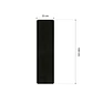 Cubre Mesa Redondo Negro 100 cm — Incluye Camino de Mesa y 6 Posavasos de Regalo - Miniatura 7