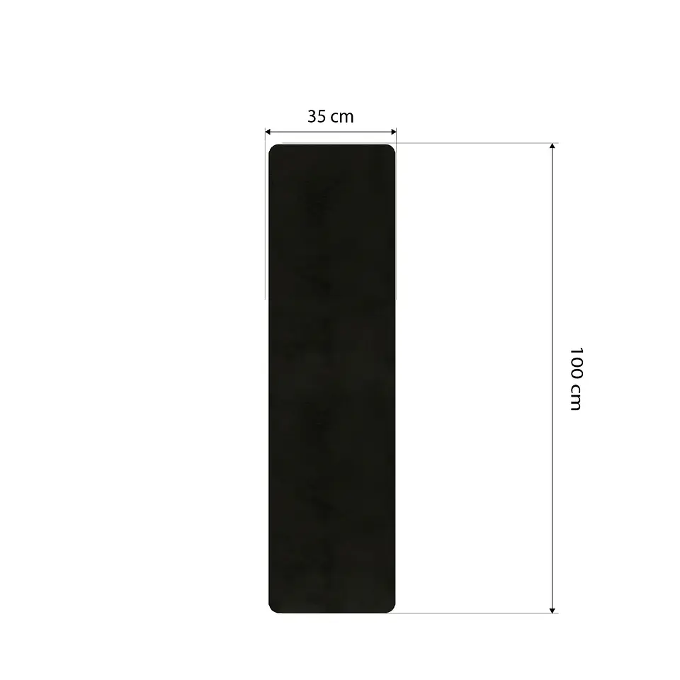 Cubre Mesa Redondo Negro 100 cm — Incluye Camino de Mesa y 6 Posavasos de Regalo 7