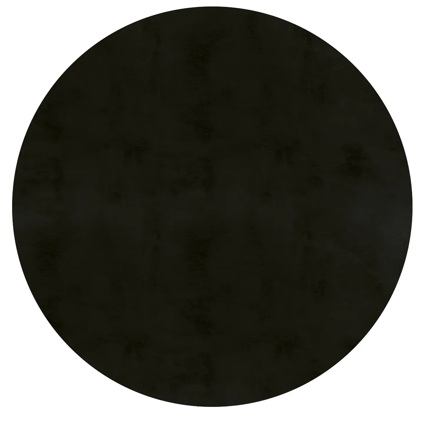 Cubre Mesa Redondo Negro 100 cm — Incluye Camino de Mesa y 6 Posavasos de Regalo 10