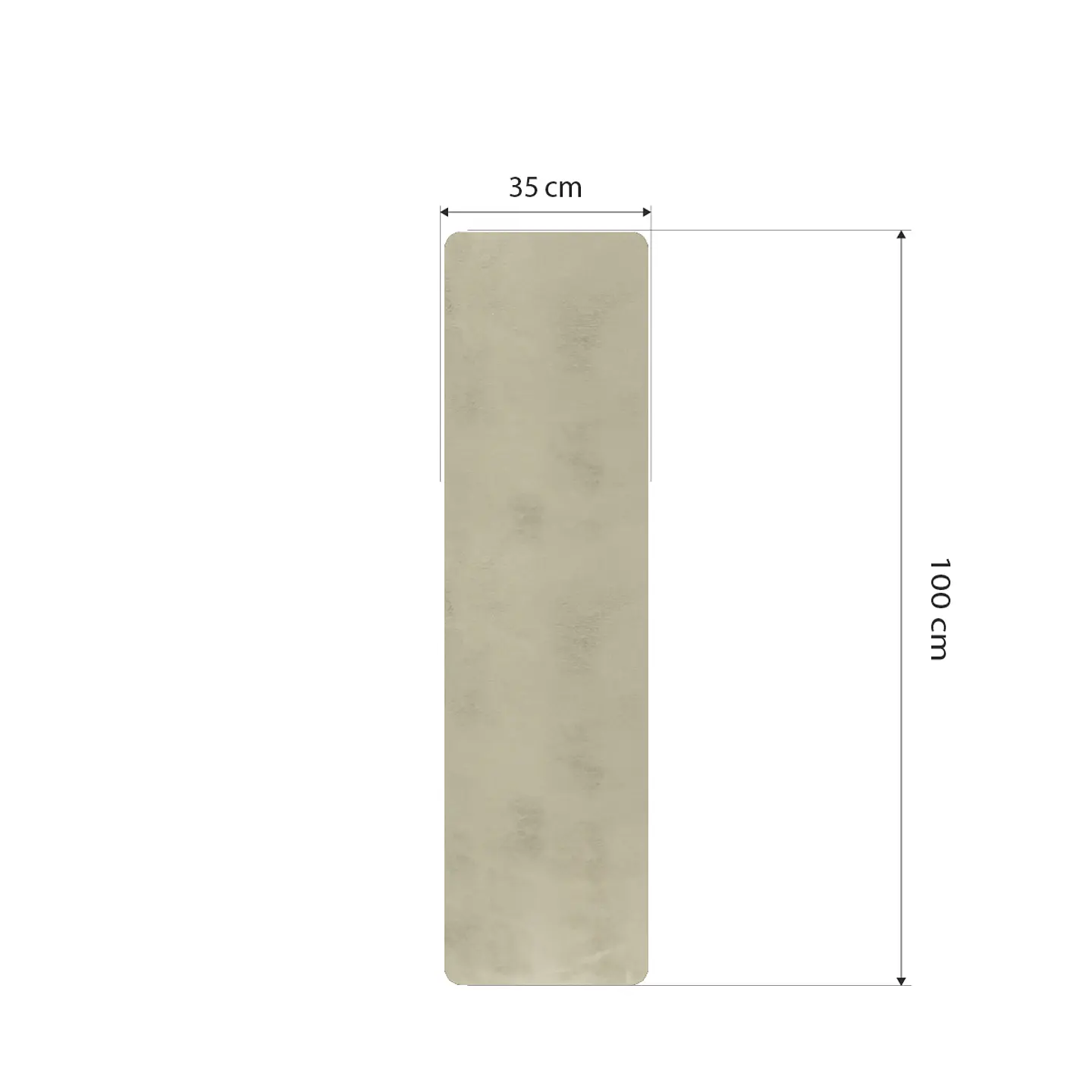 Cubre Mesa Redondo Beige 100 cm — Incluye Camino de Mesa y 6 Posavasos de Regalo 6