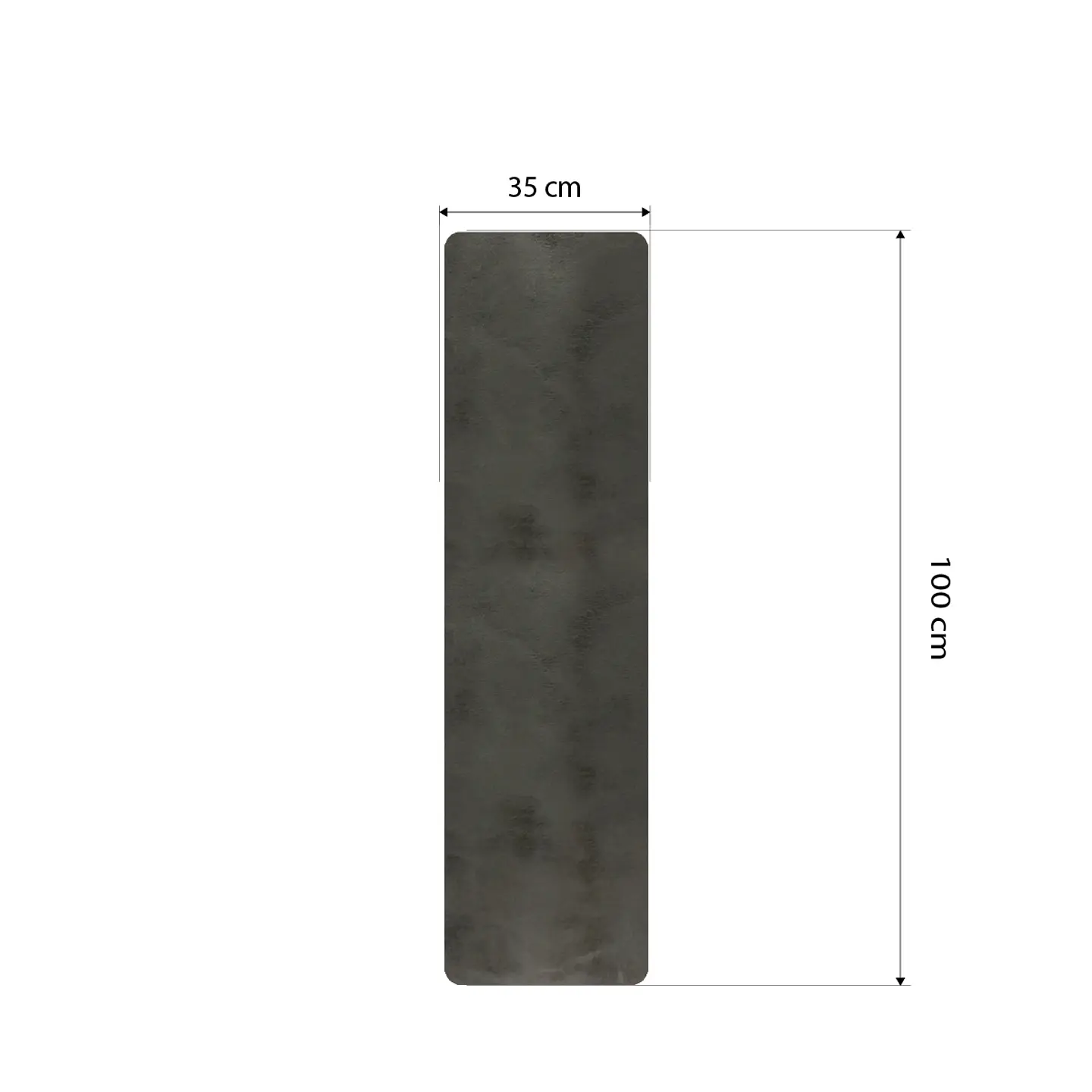 Cubre Mesa Redondo Gris 100 cm — Incluye Camino de Mesa y 6 Posavasos de Regalo 5