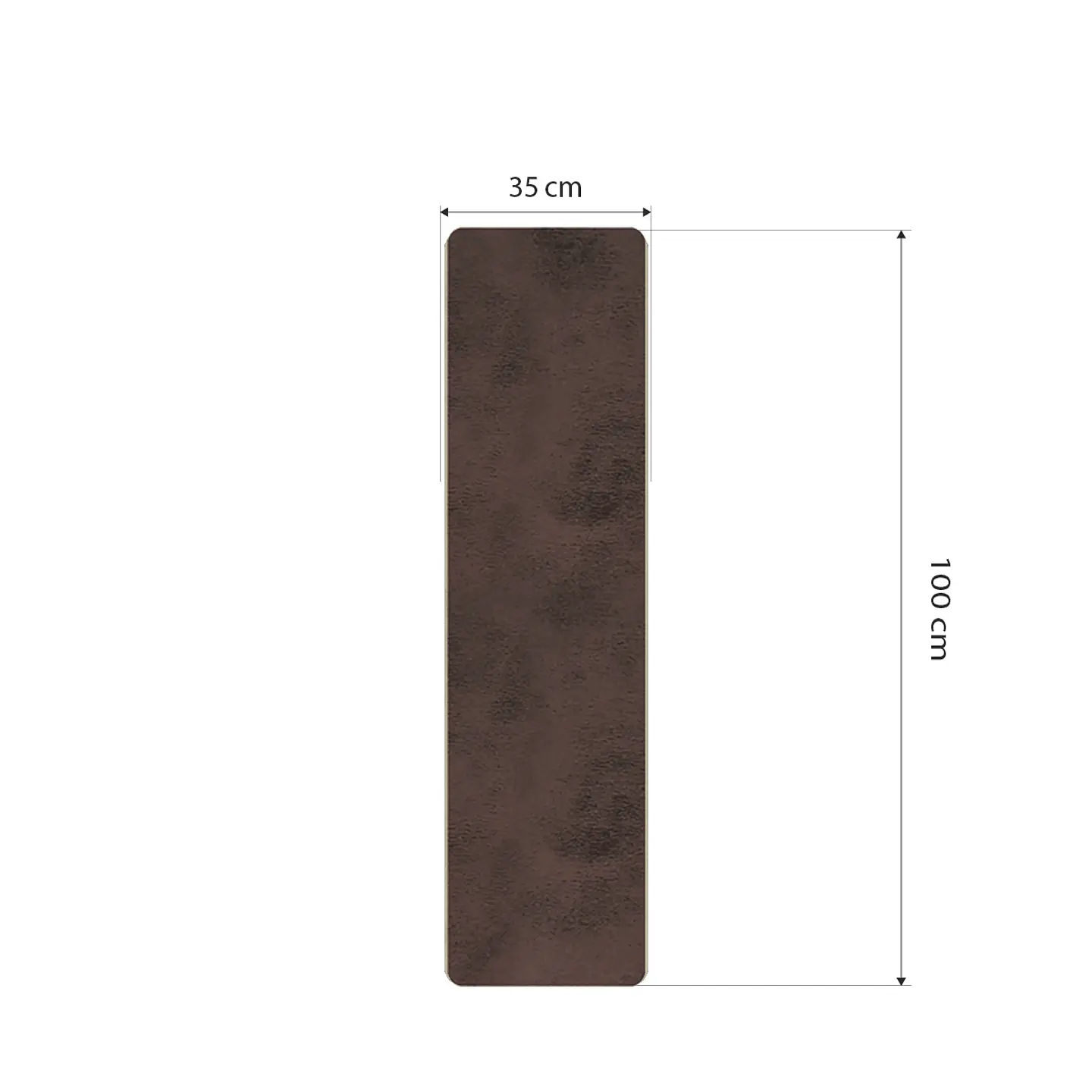 Cubre Mesa Cuadrado Café 100x100 cm — Incluye Camino de Mesa y 6 Posavasos de Regalo 5