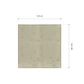 Cubre Mesa Cuadrado Beige 120x120 cm — Incluye 6 Posavasos de Regalo - Miniatura 6
