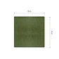 Cubre Mesa Redondo Verde 140 cm — Incluye 6 Posavasos de Regalo - Miniatura 4
