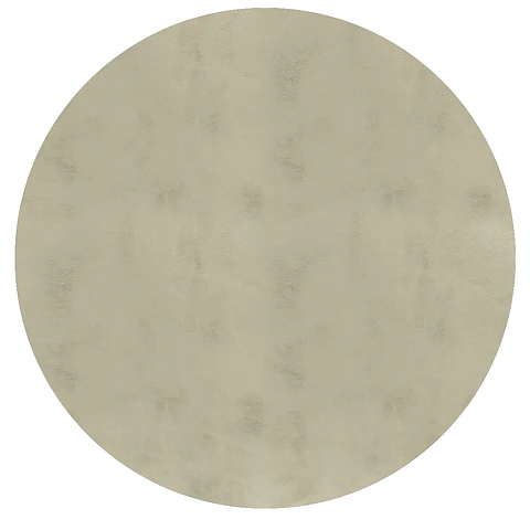Cubre Mesa Redondo Beige 140 cm — Incluye 6 Posavasos de Regalo