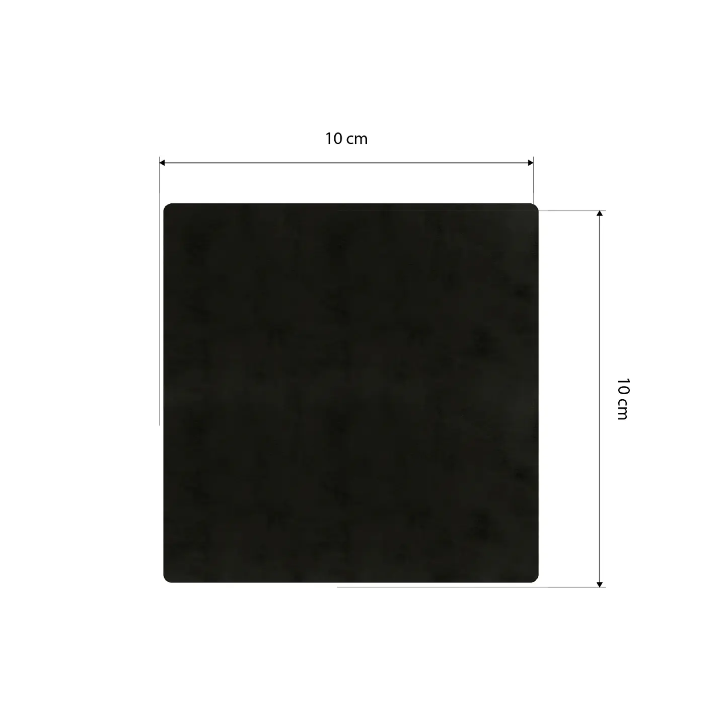 Cubre Mesa Rectangular Negro 140x180 cm — Incluye 6 Posavasos de Regalo 4