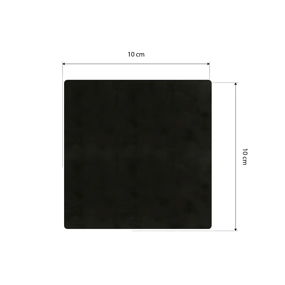 Cubre Mesa Rectangular Negro 140x180 cm — Incluye 6 Posavasos de Regalo 4