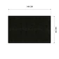 Cubre Mesa Rectangular Negro 140x180 cm — Incluye 6 Posavasos de Regalo - Miniatura 6