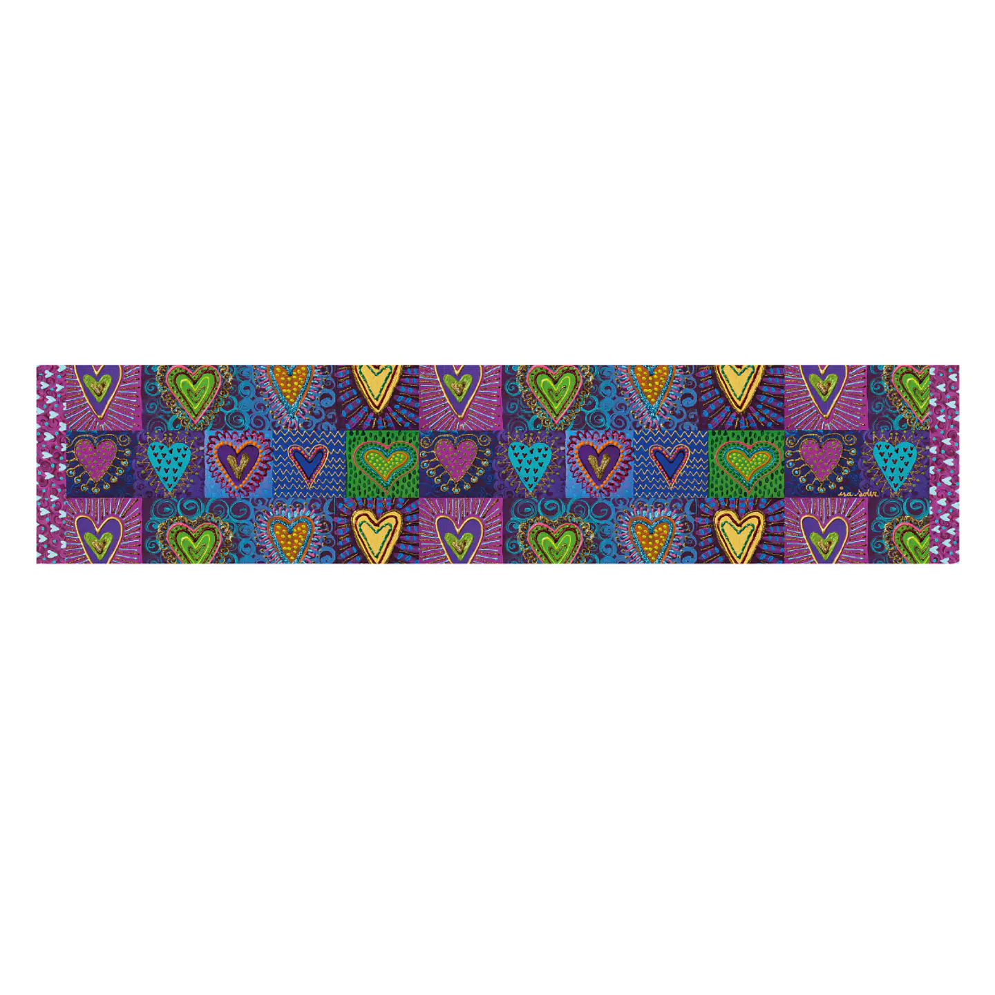 Camino Collage Corazones 37x172cm 1