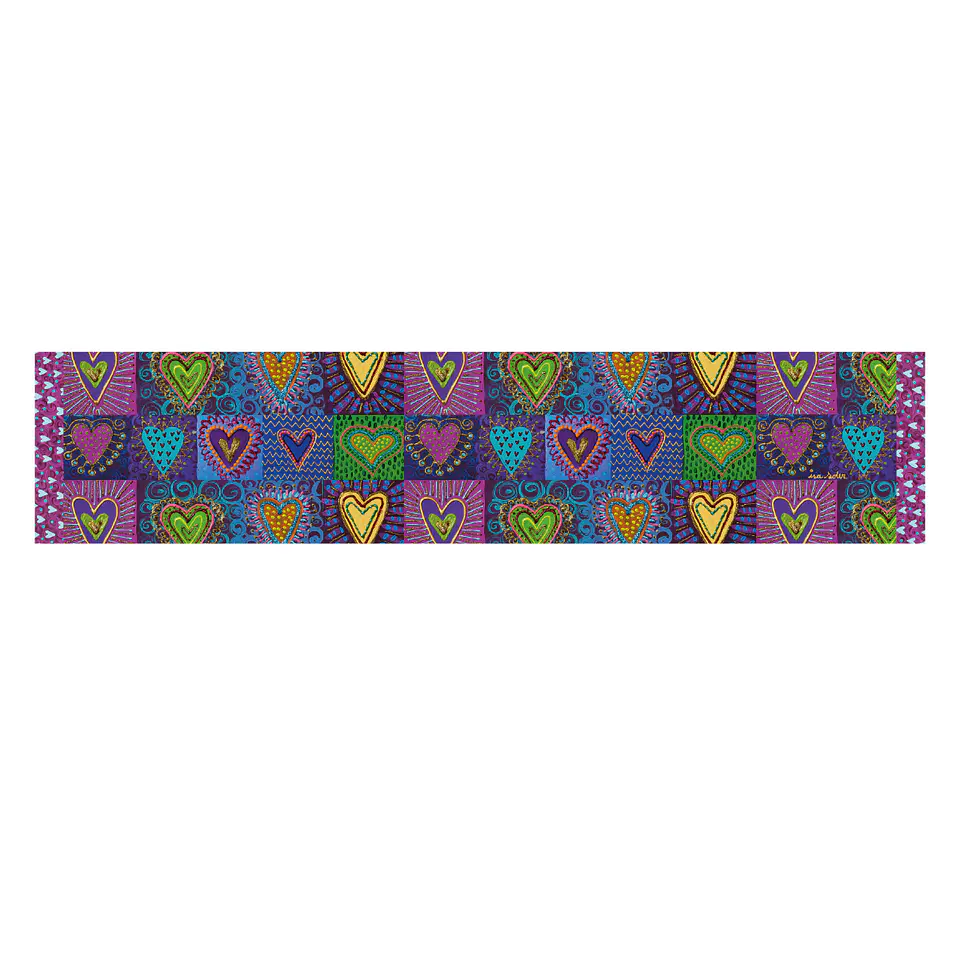 Camino Collage Corazones 37x172cm 1