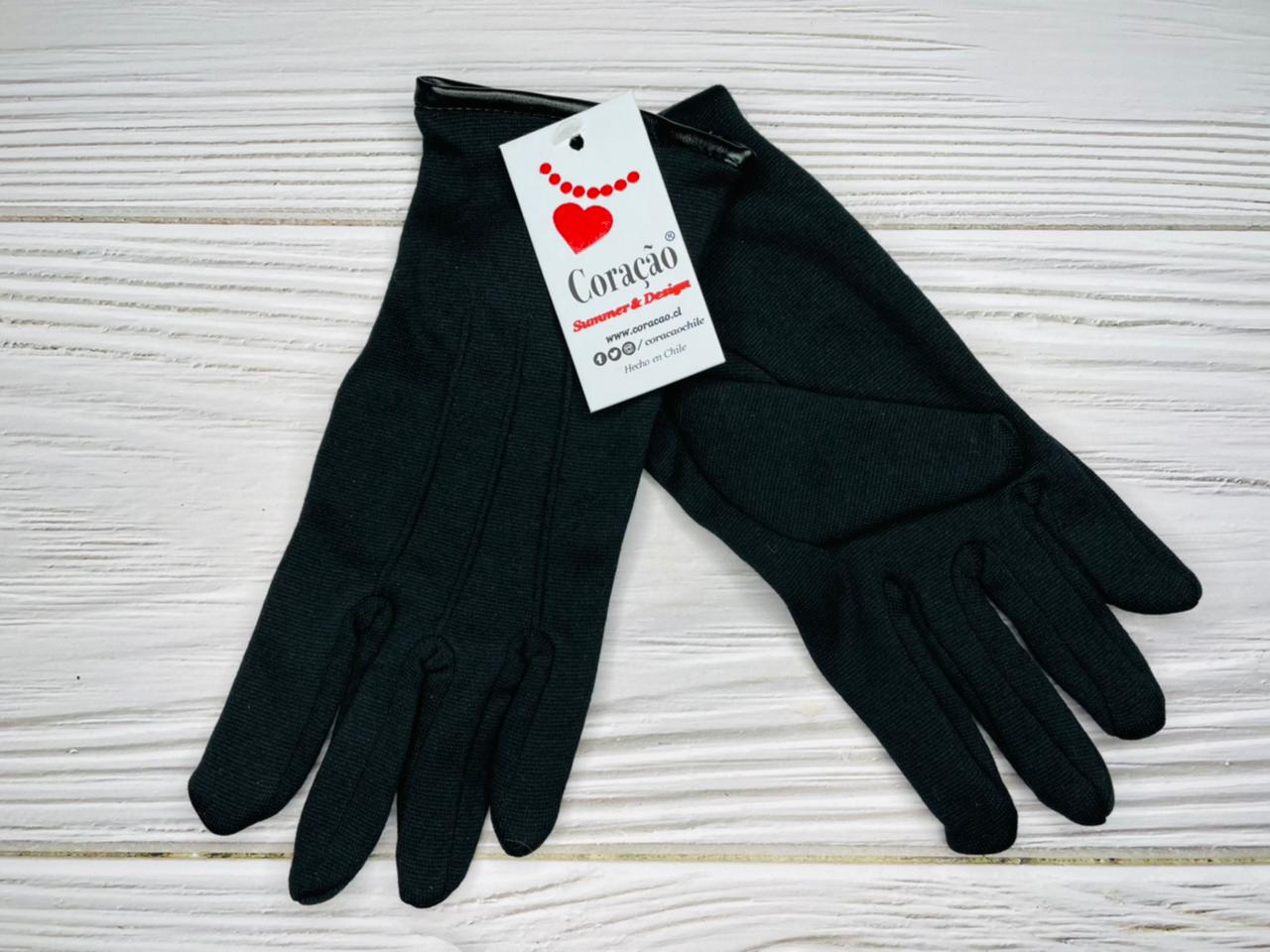 Guante Solid Black