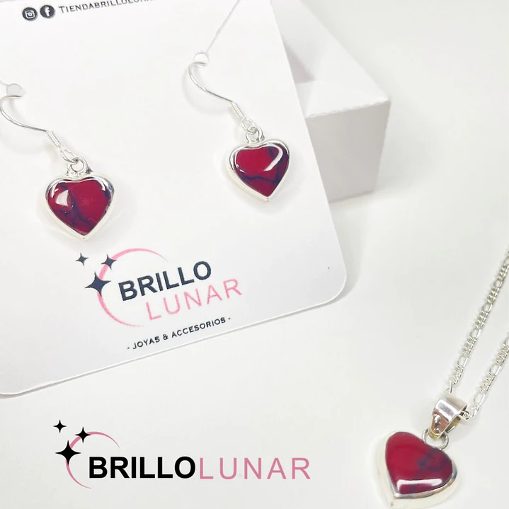 CONJUNTO CORAZON ROJO 1