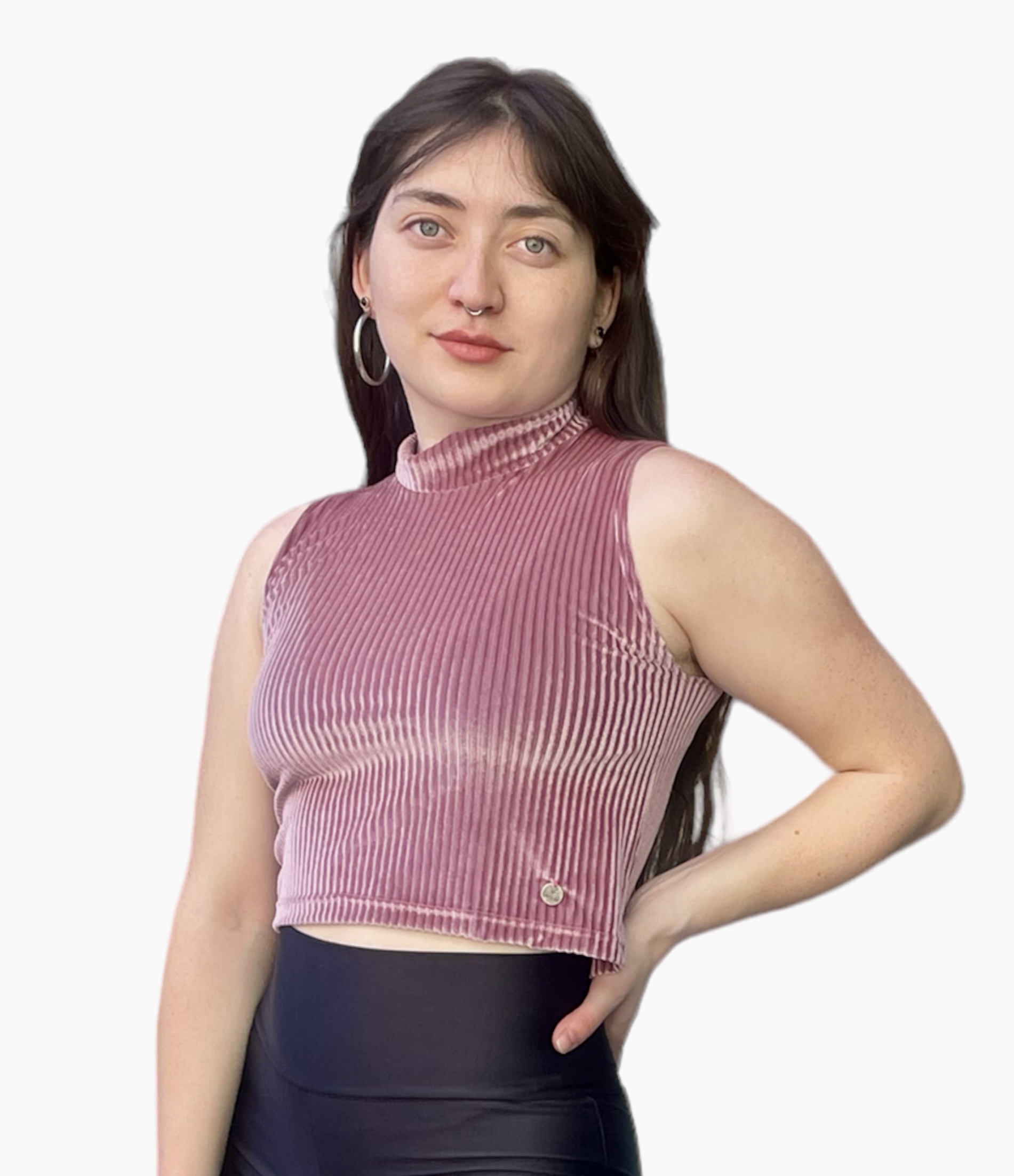 Polera Tank Top Rosa