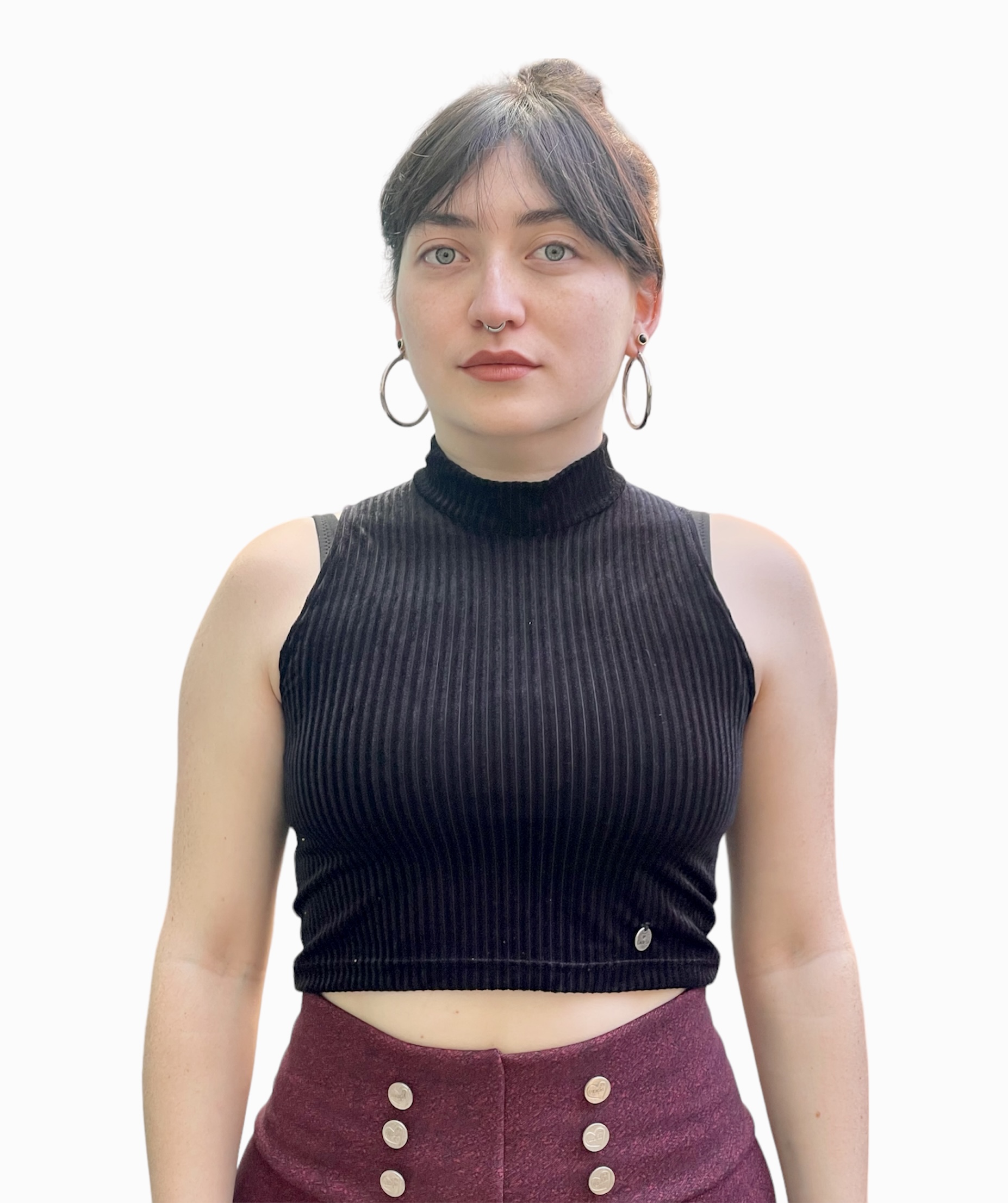 Polera Tank Top Black