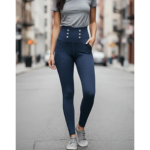 Leggins Micropolar Blue