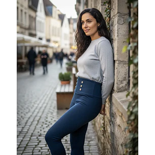Leggins Micropolar Petróleo