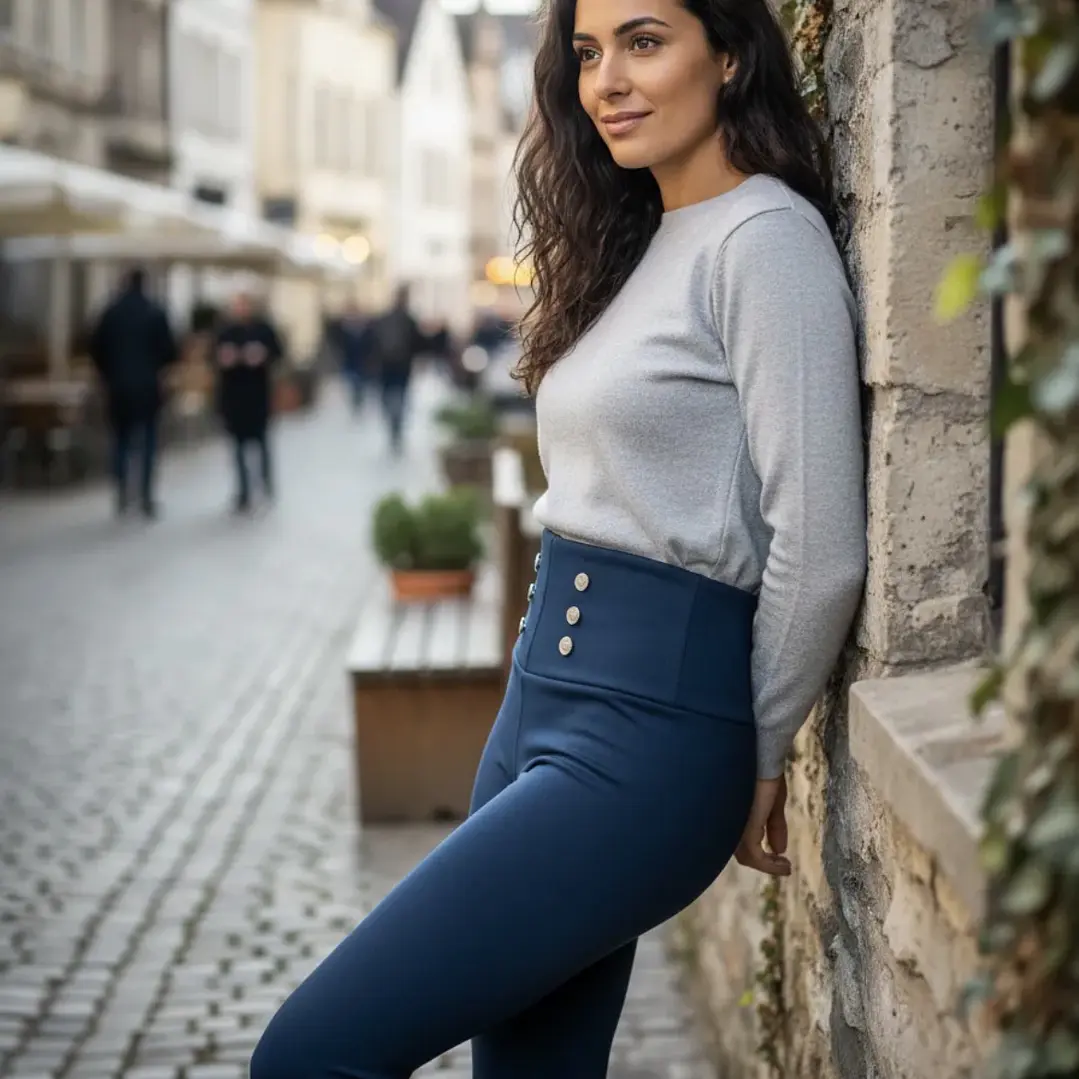Leggins Micropolar Petróleo 1