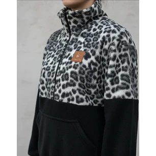 Poleron Polar Animal Print Grey