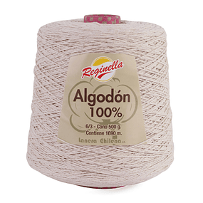 Cono Algodón 100% Reginella / color crudo