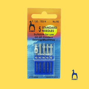 Aguja Estándar Máquina PONY N°90